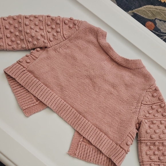 GAP Pink Textured Sweater - Picture 3 of 3